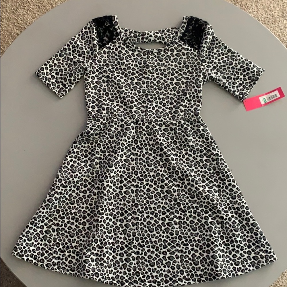 Girls 7/8 Medium Cheetah Dress NWT Xhilaration